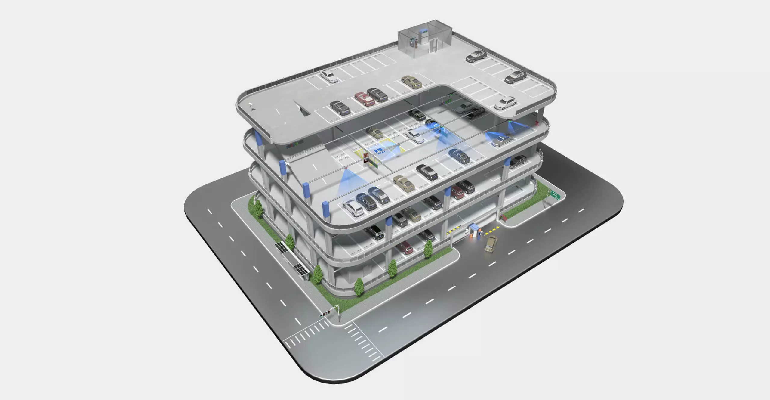 Parking lot security solutions
