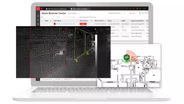 Warehouse-Video-Security-and-Temperature-Anomaly-Alarm