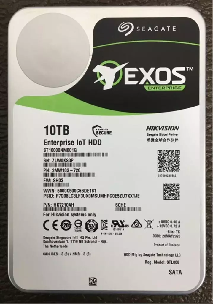 Hikvision DS-AIoT HDD HK7210AH/10T*1