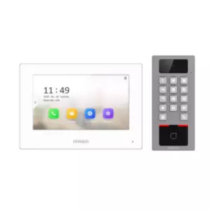 HiWatch DS-D3215WB IP Domofon, dəst