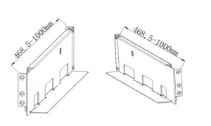 Hikvision R Series UPS Rack Slide 4-post