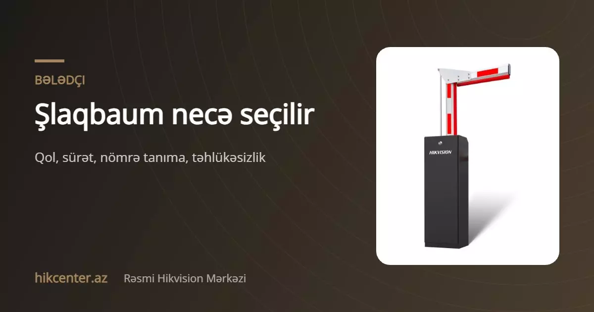Şlaqbaum necə seçilir: həyət, yaşayış kompleksi və parkinq üçün